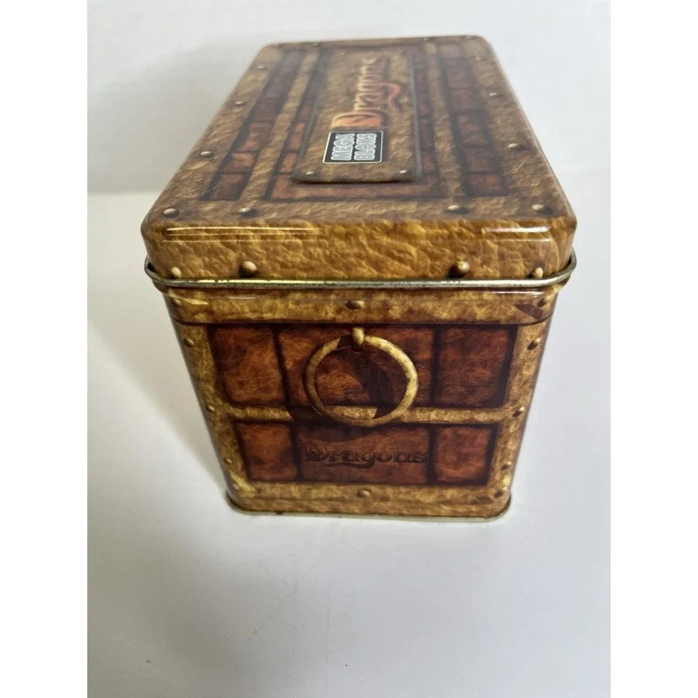 2002 Mega Bloks Dragons War Chest Tin Set‎ 1 Tin Only Empty